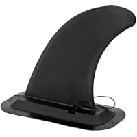 Docooler Kayak Skeg Seguimiento de Gran Tamaño Aleta- Aleta Integral para Barco Canoa en 1pc Negro